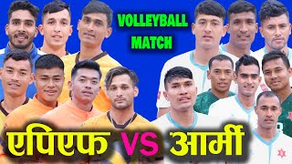 ARMY VS APF volleyball full match [upl. by Rivard]