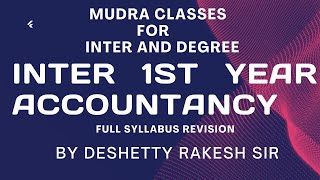 MUDRA CLASSES FOR INTER amp DEGREE Live Stream [upl. by Anala]