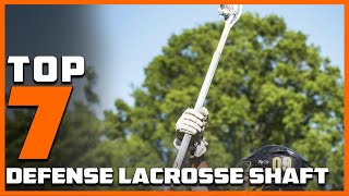 Best Defense Lacrosse Shaft Top Picks for 2024 [upl. by Baudoin]