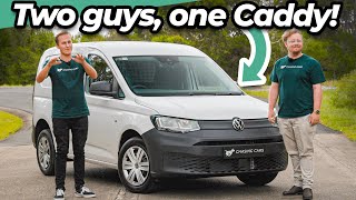 Volkswagen Caddy Cargo TSI review realworld practicality of the petrol van tested [upl. by Adoh]