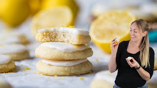 Lemon Meltaway Cookies Made with REAL Lemons [upl. by Eednil]