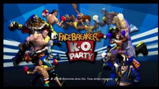 Wii Introduction du jeu quotFacebreaker  KO Partyquot de EA Sports 2008 [upl. by Ratcliffe]