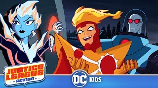 Justice League Action  Firestorm To The Rescue  dckids [upl. by Hiett]