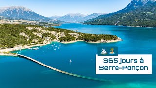 🏔️ Lac de SerrePonçon 🇫🇷 4k Drone [upl. by Campagna]