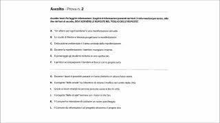 CILS B1 Cittadinanza  aprile 2022  Ascolto con le soluzioni [upl. by Aerona]