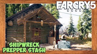 Far Cry 5 Shipwreck Prepper Stash Location [upl. by Ravaj428]