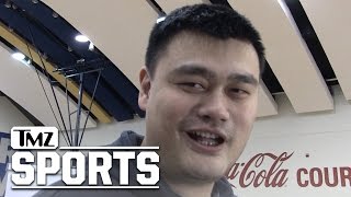 Yao Ming Whered I Learn English The Locker Room Homie  TMZ Sports [upl. by Mij]