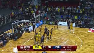 Eliminatórias da AmeriCup  Brasil 108 x 43 Paraguai  Melhores Momentos [upl. by Brigette38]