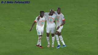 QWC 2026 Gambia vs Ivory Coast 02 20112023 [upl. by Esertak]