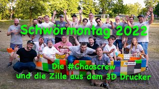 Mit der 3D gedruckten Zille beim Schwörmontag 2022 [upl. by Relda985]