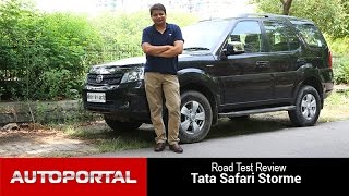 Tata Safari Storme 2015 Test Drive Review  Autoportal [upl. by Yardna214]