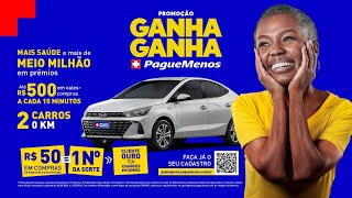 Promoção GANHA GANHA Pague Menos [upl. by Norabel]