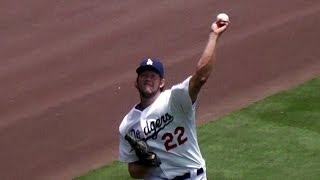 Clayton Kershaw Complete Pregame Warmups Part 2  Long Toss and Bullpen [upl. by Monteith]