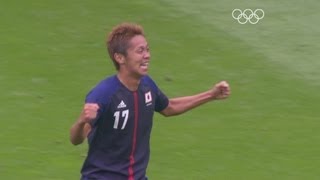 Spain 01 Japan  Mens Football Group D  London 2012 Olympics [upl. by Phyllys]