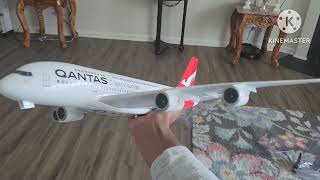 qantas flight 32 landing animation [upl. by Anatak155]