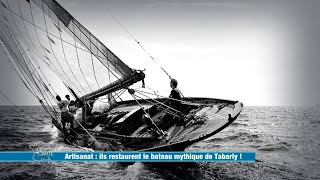 Ils restaurent le bateau mythique de Tabarly   Météo à la carte [upl. by Drannel]