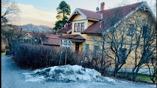 Stockholm Walks Bergshamra suburb center shoreline and old village 4K versatile walk [upl. by Axia964]