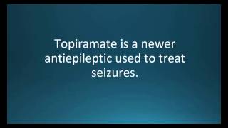 How to pronounce topiramate Topamax Memorizing Pharmacology Flashcard [upl. by Agnola301]