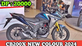 All New Honda CB200X New Colour Detailed Review amp On Road price Down payment amp Emi [upl. by Akiam104]