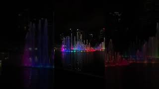 Fountain show in KLCC Tower 💙♥️🤍💚 [upl. by Miranda]