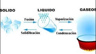 Características de los estados físicos y sus cambios  Ciencias Naturales [upl. by Iives]