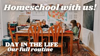 HOMESCHOOL DAY IN THE LIFE  Full Routine  Charlotte Mason  Ambleside Online [upl. by Enom884]