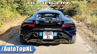 The Heavenly V10 Sound of the Lamborghini Huracan Tecnica by AutoTopNL [upl. by Anstus]