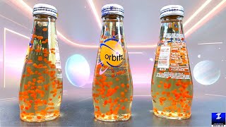 Orbitz Vanilla Orange Drink  90’s Drink with Balls [upl. by Alak54]