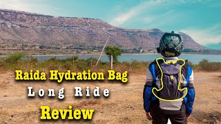 Raida Hydration Bag Review which we used for 6500 KMS [upl. by Eiramana]