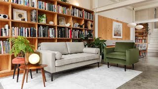 Vintage Accents Infusing Modern Minimalist Living Rooms with Classic Style [upl. by Kreit]