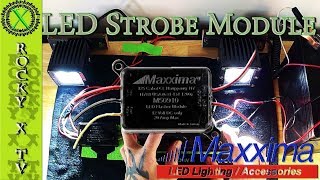 LED Strobe  Flasher Module Maxxima M50910 [upl. by Conias]