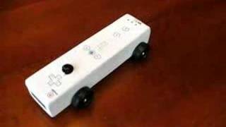 Wii Remote Pinewood Derby Car [upl. by Eustace]