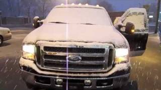 Snowy Winter Dealership Cold Starts Tours and Updates December 2010 Part 2 of 2 [upl. by Kubis]