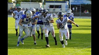 4 Spieltag 2018 Pforzheim Wilddogs vs Weinheim Longhorns [upl. by Amitak]