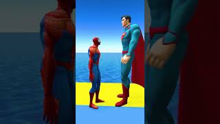 GTA V Punch Run With SpiderMan vs IronMan  Funny Animation spiderman shorts gta gtav [upl. by Tsiuqram]