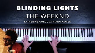 The Weeknd  Blinding Lights HQ piano cover [upl. by Bhatt8]