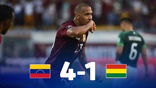 Eliminatorias  Venezuela 41 Bolivia  Fecha 15 [upl. by Ssyla722]