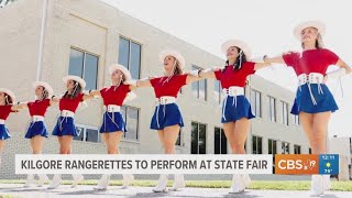 WATCH Worldfamous Kilgore College Rangerettes to perform at State Fair of Texas [upl. by Grados492]