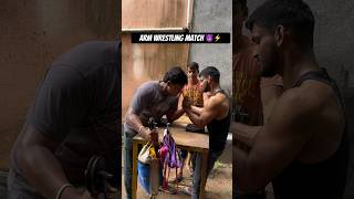 ArmWrestling match💪😈⚡️shots armwretling viralvideo motivation funny practice [upl. by Hammer]