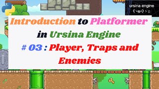 Introduction to Platformer in Ursina Engine in Python  3 Player Traps and Enemies [upl. by Fawcett714]