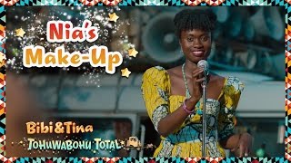 Bibi amp Tina 4  TOHUWABOHU TOTAL  Schminktipps vom Set mit Nia [upl. by Bausch]