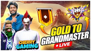 ROAD TO GRAND MASTER TOP 1 😍Rank Push on Live ✌CHERRY GAMING 😎 Season 42🔥garenafreefire shortlive [upl. by Adieno421]