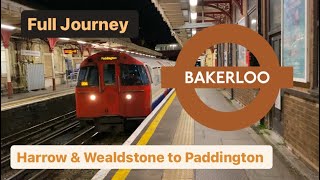 This Is The Bakerloo Line Train to PADDINGTON [upl. by Lenore]