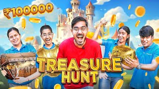 ₹100000 Treasure Hunt Challenge Ft Crazy XYZ🔥 असली खजाना मिल गया🤑 Ft CrazyXYZ [upl. by Asirrak411]