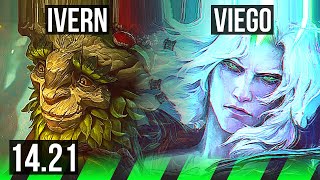 IVERN vs VIEGO JGL  307 Rank 12 Ivern  EUW Challenger  1421 [upl. by Siseneg72]