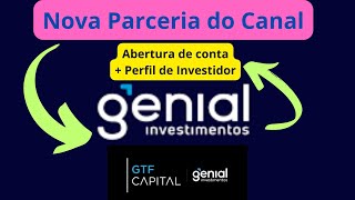 Abertura de conta Corretora Genial Investimentos  Perfil de Investidor [upl. by Ullund]