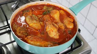 Piernas de pollo en salsa roja 😋🍗😉 ¡Receta fácil y deliciosa 😱 [upl. by Ahs]