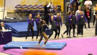 Lloimincia Hall  LSU Tigers  Gymnastics Floor Exercise  9975 [upl. by Orit]