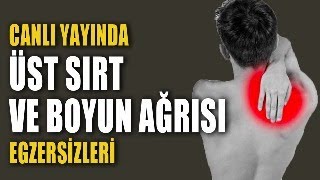 CANLI YAYINDA BOYUN VE KULUNÇ AĞRISI EGZERSİZLERİ aktifizyo boyunağrısı kulunç [upl. by Fowler]