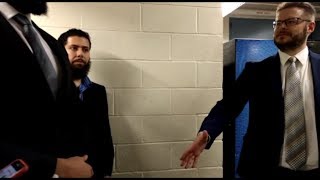 EXCLUSIVE  DAVID WOOD TRIES TO SHAKE HIJABS HAND [upl. by Nerrag]